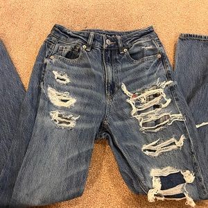 American Eagle Flanel jeans, Women’s 00